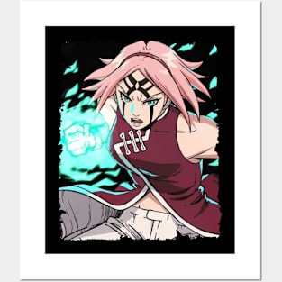 SAKURA HARUNO MERCH VTG Posters and Art